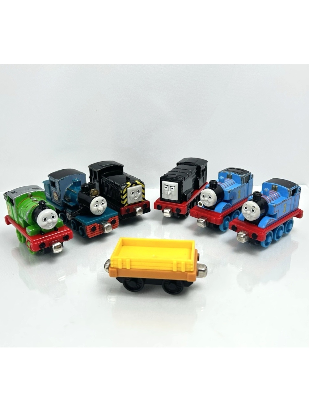 Thomas & Friends Diecast Take N Play Lot Percy Ferdinand Mavis Diesel 2009 Read